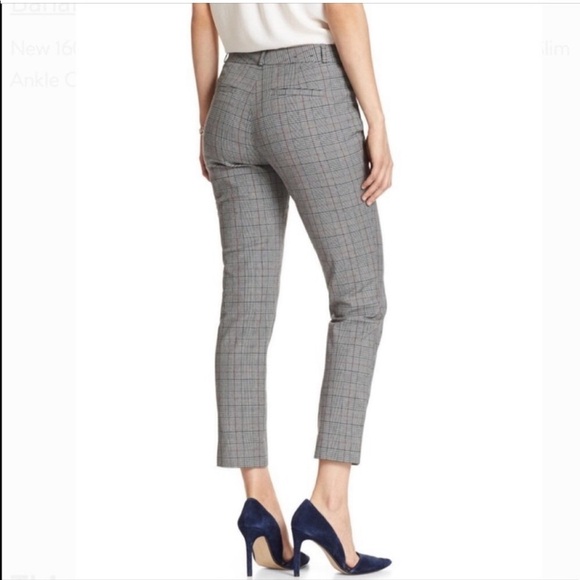 Banana Republic Plaid Cropped Pants - Picture 2 of 3